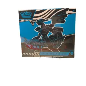 Pokémon Black Bolt ETB Elite Trainer Box - Official Trading Card Game Collection
