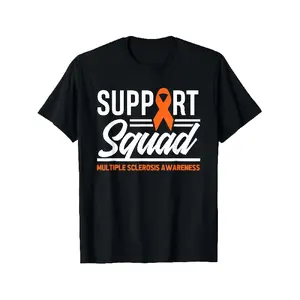 MS Warrior MS Support Squad Multiple Sclerosis Awareness T Shirt Hoodie