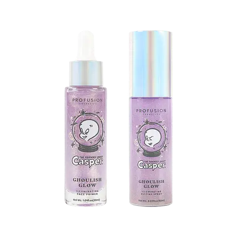 Casper the Friendly Ghost |  Ghoulish Glow Illuminating Face Primer & Setting Spray