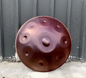 CRIMSON RED | 9 and 10 Note Handpans | Multiple Scales | 440hz or 432hz | Generation 3 - The Virtuoso Handpan