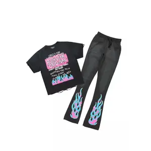 Bridgette Black T-Shirt Trackset