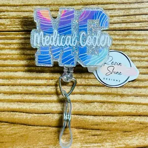 Medical Coder Badge Reel
