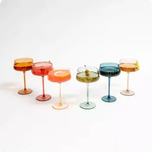Set of 6 Colorful Coupes
