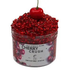 Cherry Crush Crunchy Bingsu Slime Cherry Crush Crunchy Bingsu Slime