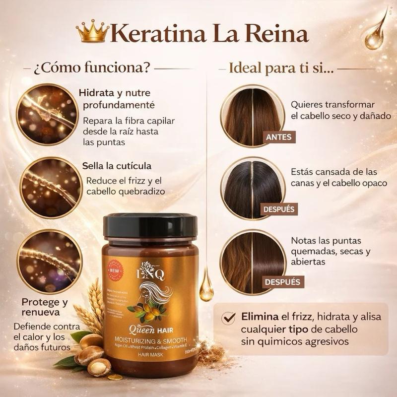 Keratina La Reina del Cabello 850ml.