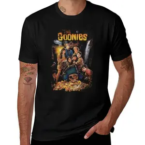 The Goonies Mens T Shirts Cotton Short Sleeve T-Shirt Crew Neck Tees Casual Shirt