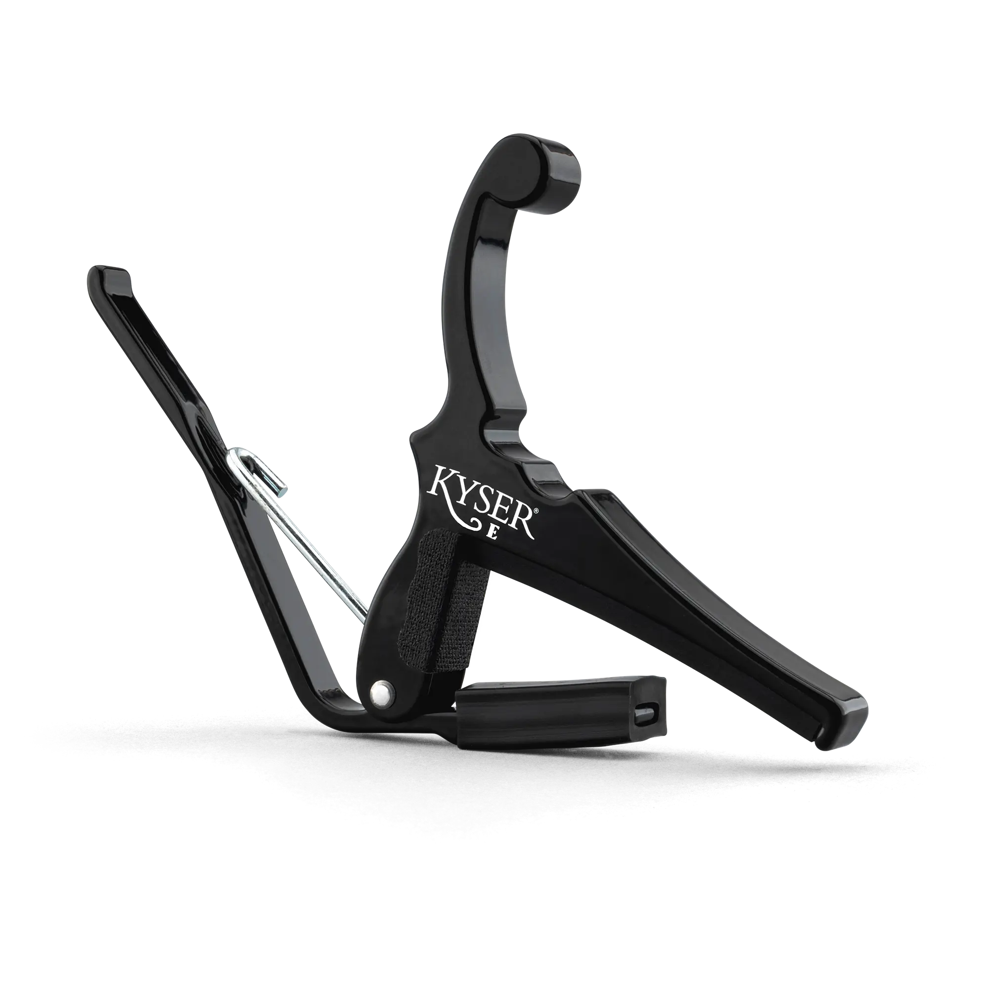 Kyser Quick-Change Electric Guitar Capo, Guitar & Bass Accessories, 6-String Performance Fit, Contoured Grip-And-Rip Design, Lower Tension, Smaller Body Compatibility