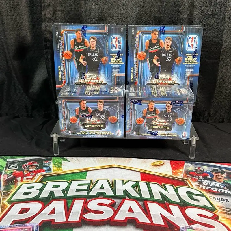 Break #141! PYT Break! 2026 Basketball Topps Chrome Update! 2x Mega Boxes 2x Blasters!