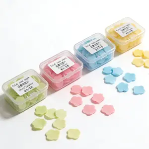 Portable Hand Washing Soap Sheets, 4 Boxes Disposable Soluble Mini Soap, Cleansing & Moisturizing, Scented Hand Wash Sheet for Travel Outdoor Use, Hand Cleaning Product, Hand Cleanser, Non Greasy, Vitamin Napkin