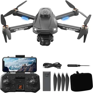 TODAMU Mini 4K Camera Drone (Adults & Beginners)Foldable brushless FPV quadcopter with controller screen, 4-way obstacle avoidance, infrared night vision, intelligent follow, hovering & wind resistance. Two batteries enable long-distance flights.