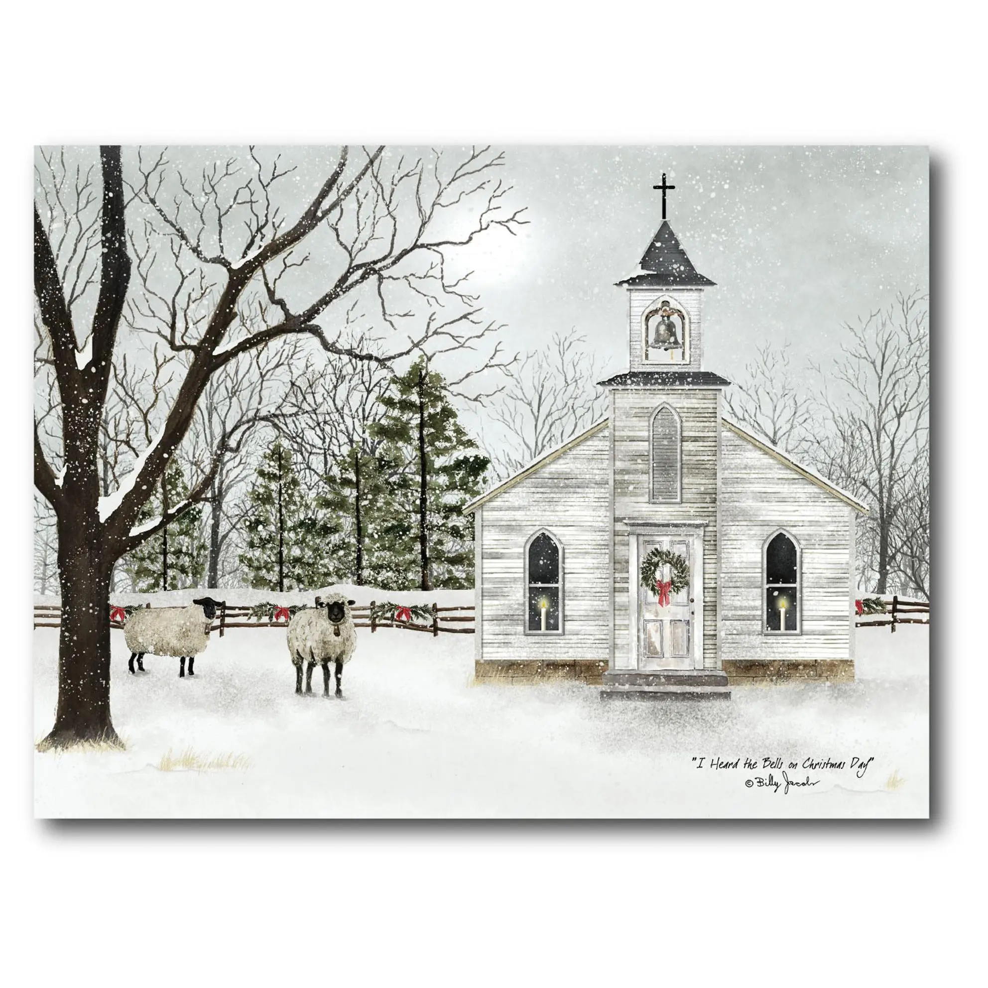 Courtside Market Love One Another 16x20 Canvas Wall Art