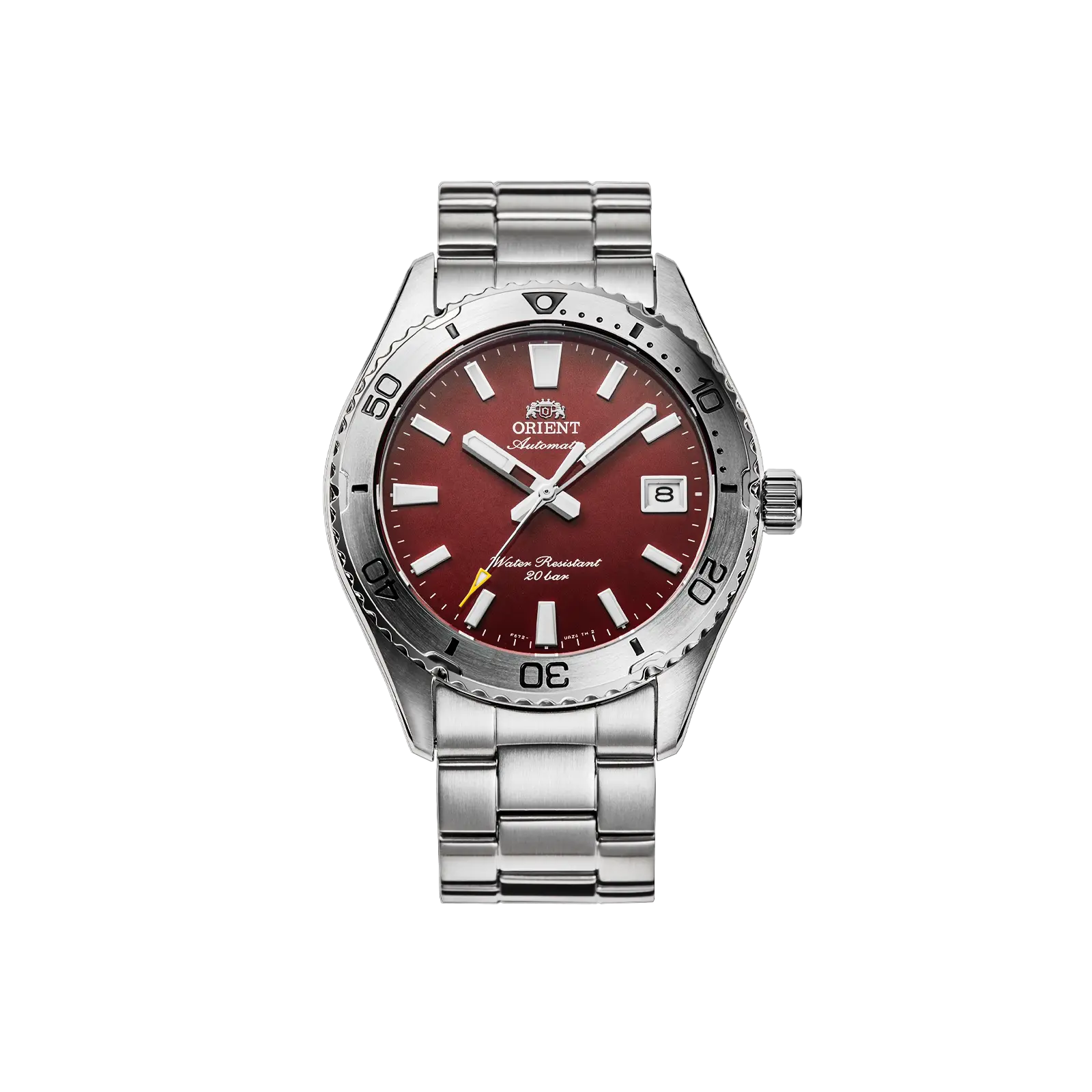 Orient Unisex Automatic Diver Watch - 40mm Case, Sapphire Crystal, 200m Water Resistance, Luminous, Automatic Date Wristwatch, RA-AC0Q09R30B
