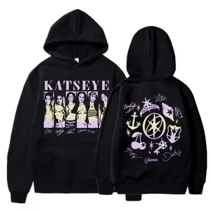 Retro Katseye Vintage, Sweatshirt, Katseye Beautiful Chaos, Katseye Kpop Shirt, Katseye Gnarly, Gabriela Hoodie, Katseye Soft is Strong