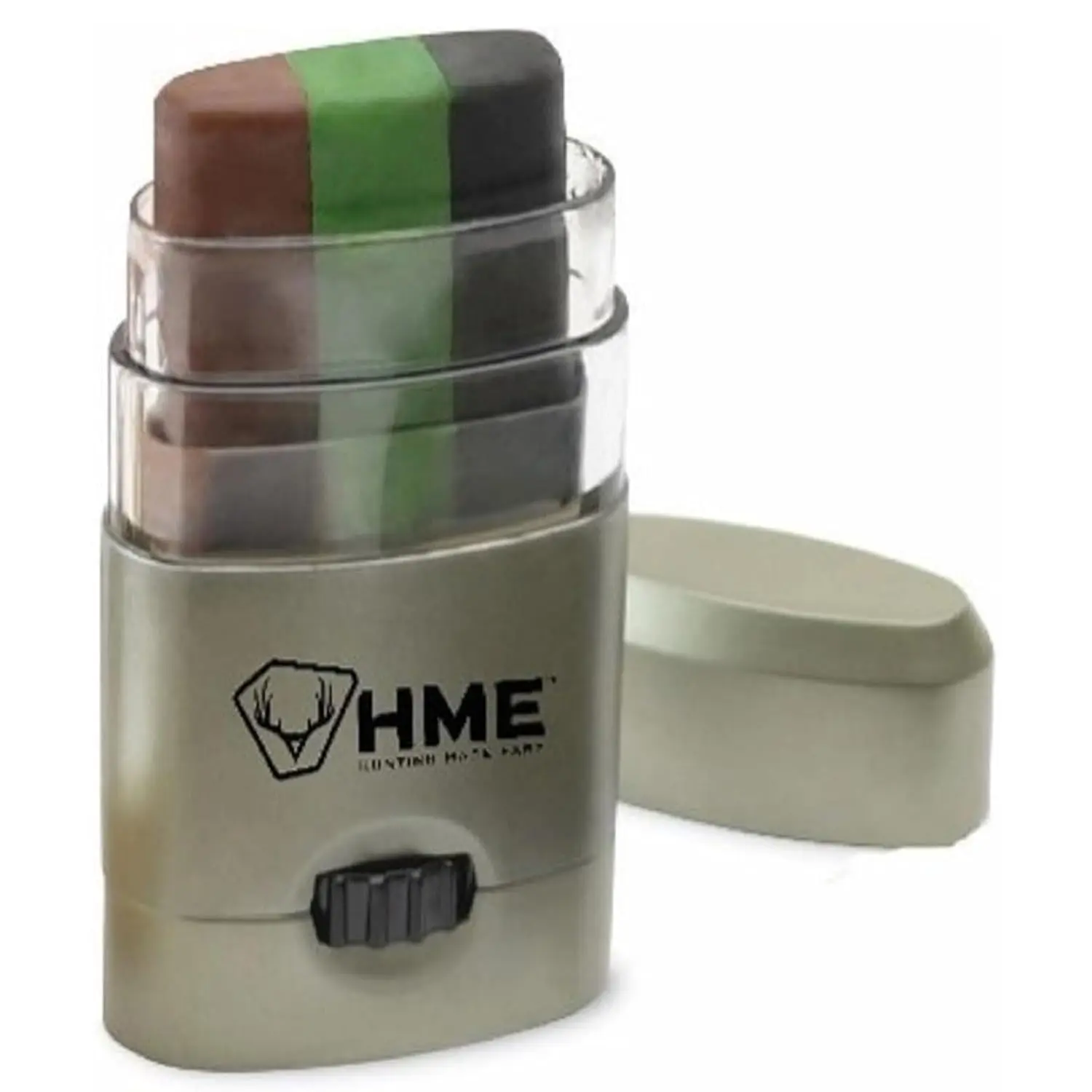 3 Color Camo Face "Mess-Free" Application Stick - Long-Lasting Easy-to-Use Concealment Makeup for Hunting