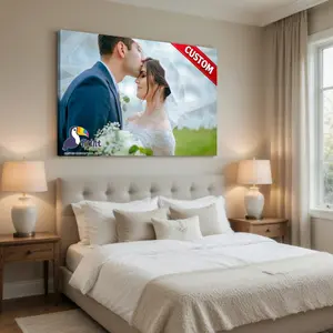 Printtoucan Custom Photo Canvas Painting Frame, Personalized Framed Canvas Wall Art, Digital Printed Photo Canvas, Home Decoration & Souvenir Gift