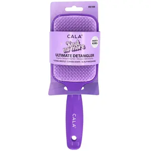 CALA Knot No More Ultimate Detangler Hair Brush: Purple