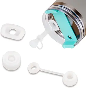 3 Pack Silicone Spill Proof Stopper Kit for Stanley Cup 1.0 40/30 oz - Leak