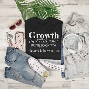 Growth Unisex Tshirt T-Shirt Top Crewneck Streetwear