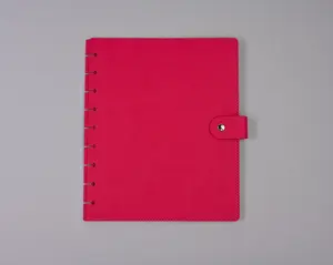 Raspberry Pink Snap Planner Cover