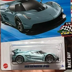 Blue koenigsegg Jesko 1:64 scale Diecast car