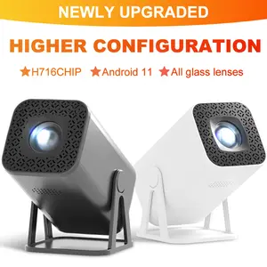 Convenient Mini Home Projector Wireless Screen Mirroring Android 4K HD Barrel Projector