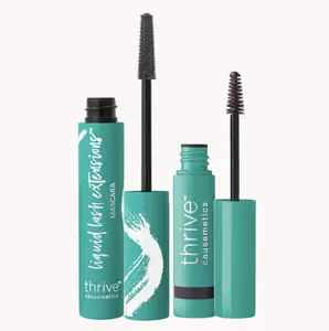 Thrive Causemetics - Mom's Everyday Eye Duo, Liquid Lash Extension Tubing Mascara + Instant Brow Fix Semi-Permanent Eyebrow Gel Bundle