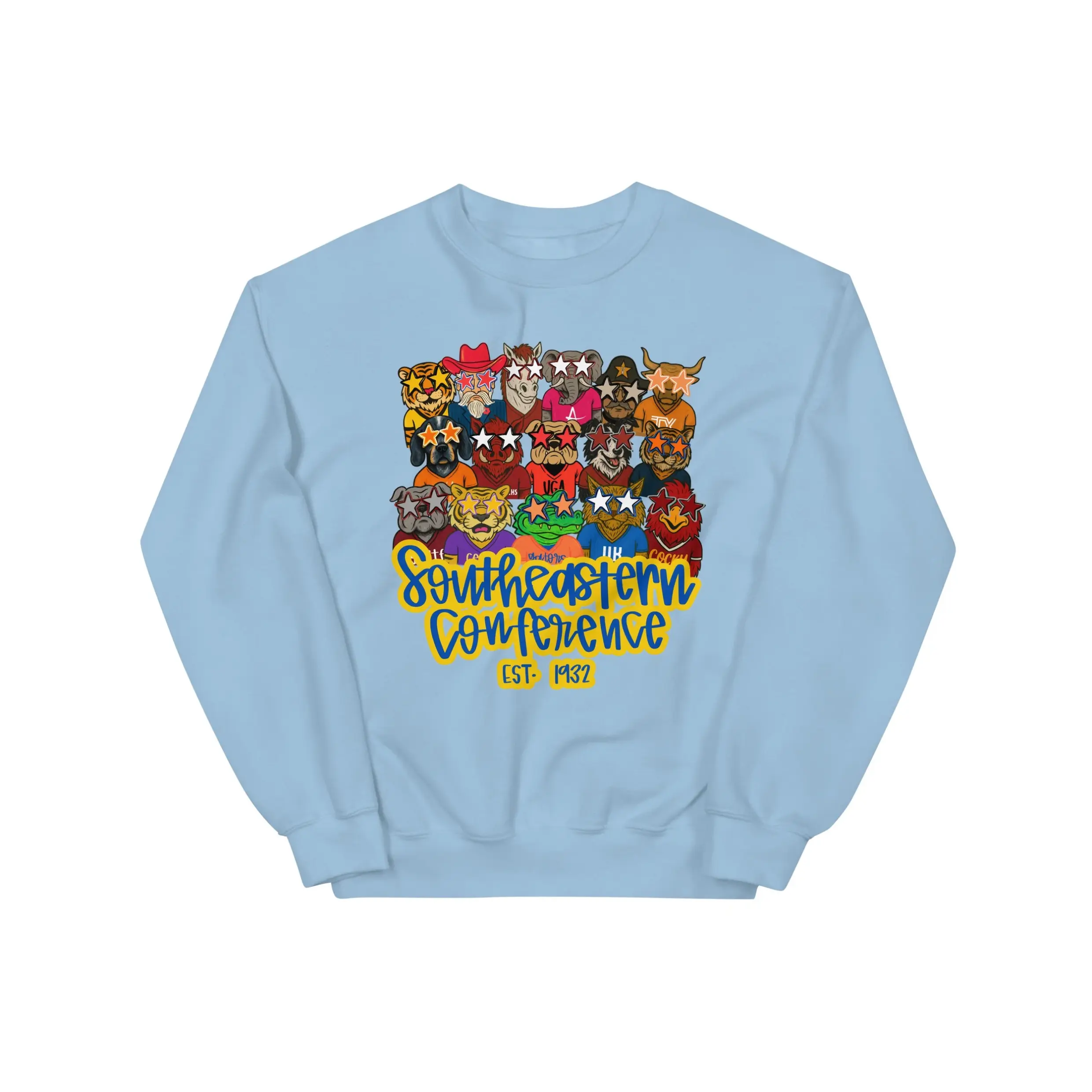 Trendy SEC Mascots Sweatshirt