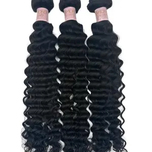 Deepwave Virgin Hair Color 1B - 3 or 4 Bundle Deal
