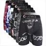Men's Printed Boxer Trunks - Spandex Elastic Fabric, Breathable Soft, 3/4/6-Pack, Plus Size, Casual Sport Style for Daily Wear & Travel, Mens Underwear