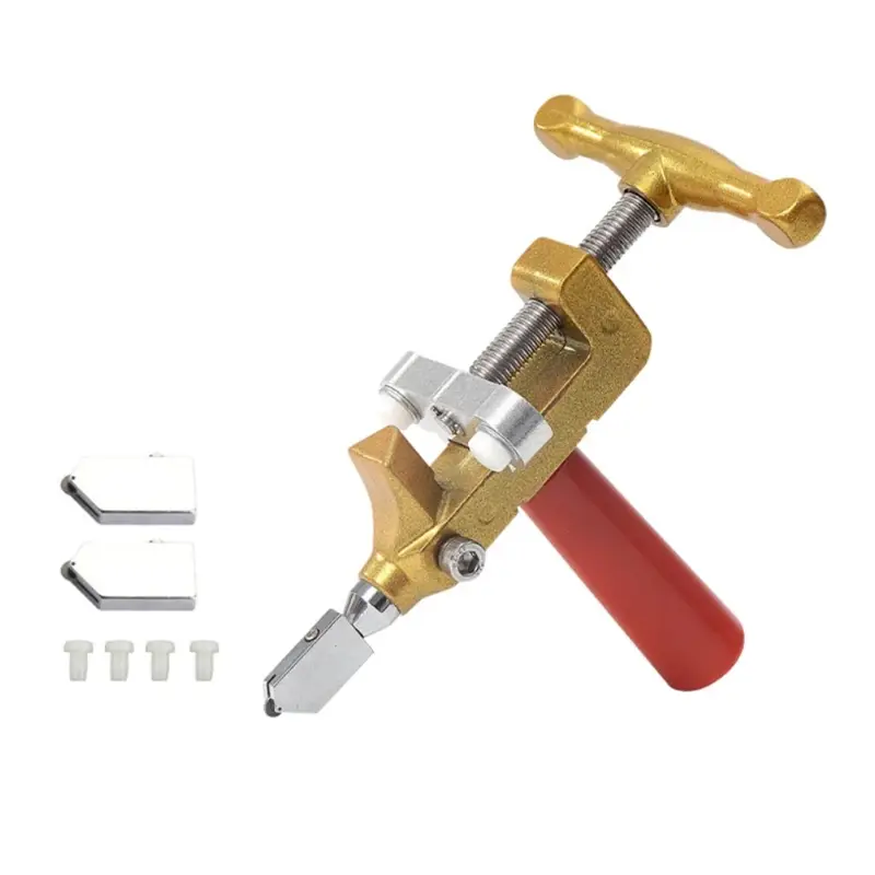 Portable Manual Tile Glass Cutting Tool for Home Use - Handheld Cutter for Cutting Glass and Ceramic Tiles