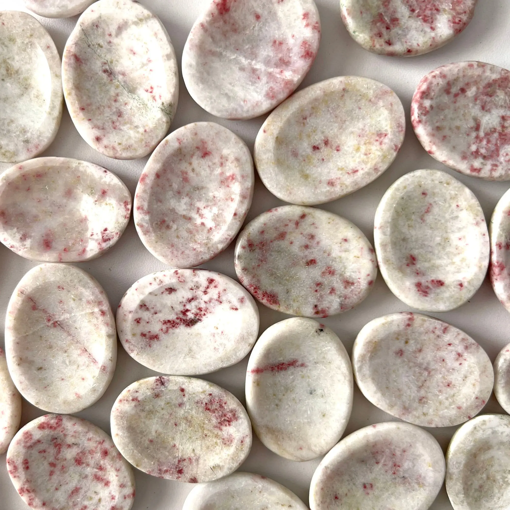 Cinnabrite Worry Stone