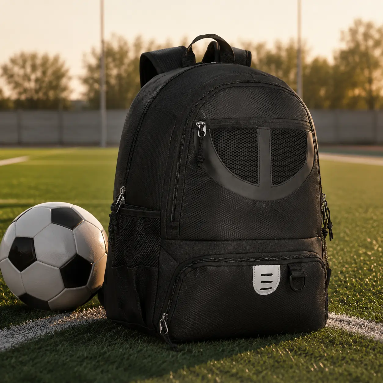 Mesh Black Basketball Soccer Bag Backpack Sports Volleyball Football Bag with Ball and Shoe Compartment for Boys Girls Man Women Ball Equipment Bag All Sports Venue-valentines day gifts for boyfriend Athletic Active Lifestyle