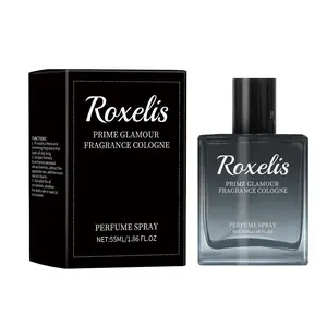 Roxelis “Ancient Dragon” Eau de Toilette for Men — long-lasting, light fragrance with ocean woody natural notes, deep blue.