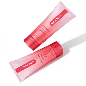 North Moon Pink Strawberry Oral Gel, 90g Daily Oral Care Gel with Gentle Freshness, Lightweight Fruity Sweetness, for Home & On-the-Go Use