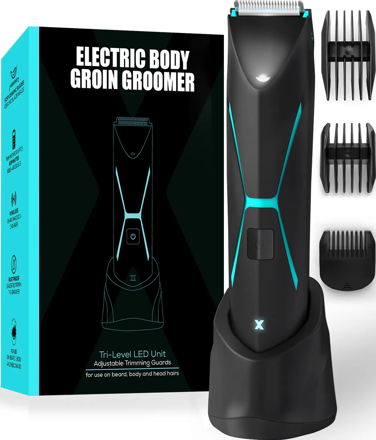 Men's Electric Shaver Kit | Multifunctional Grooming Tool | Perfect Gift for Men