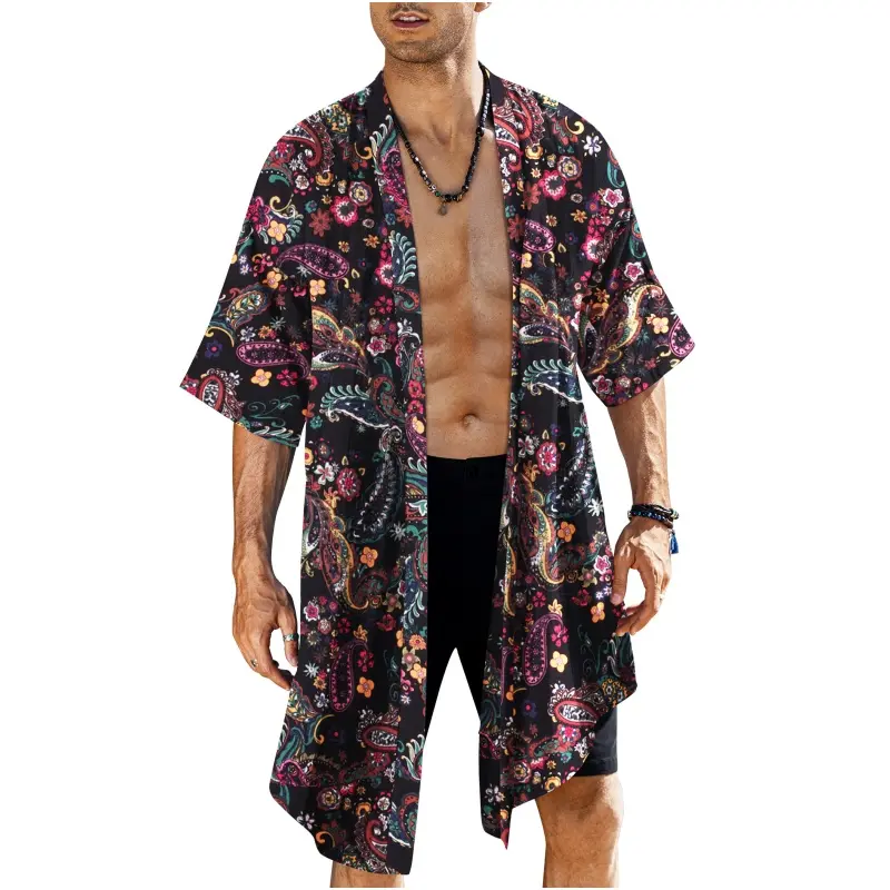 Black (Paisley Print)