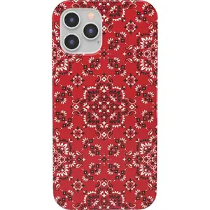 I'm with the Band | Red Bandana Print Case
