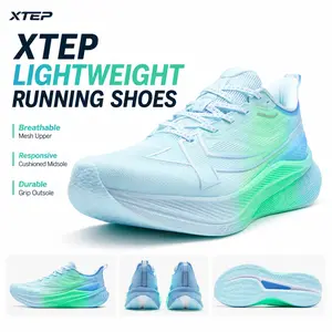 Xtep 2000km Series Men's Pro Running Shoes | Breathable Comfort Training Sneakers for Jogging, Marathon & Road Run