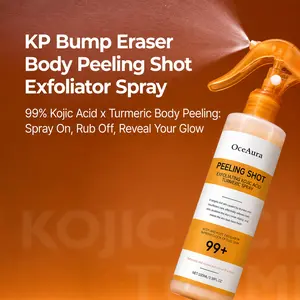 Peel Shot Keratin Care Spray, 100ml Kojic Acid Turmeric Formula for Pore Clearing, Exfoliating, Exfoliate and Repairing Skin