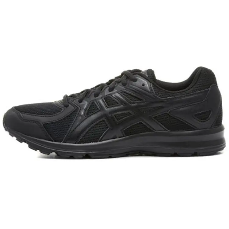 ASICS Jog 100 2 All Black' Comfort Low Top Running Shoes Unisex TJG138-9090