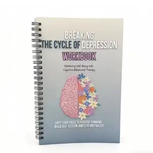 Depression Management Workbook Based on Cbt Therapy, Self-Help Tool for Understanding and Coping with Depression, Cognitive Behavioral Techniques Guide