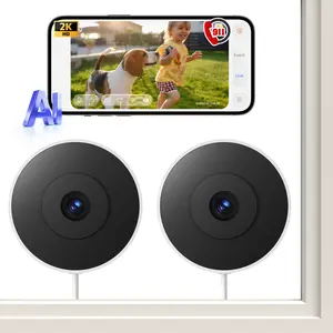 3MP 2K AI Smart Home Camera – Behavior Analysis Alerts,2.4G/5Ghz WiFi,Low-Light Full‑Color Night Vision,Motion Detection, Two‑Way Audio & App Control