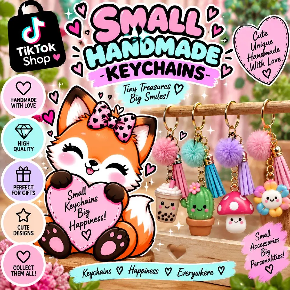 Small Handmade Keychains