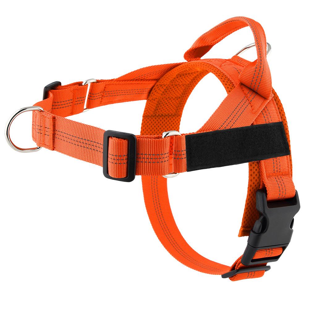 Dog Comfortable Harness - Easy to Fit No-Pull Design Safe Secure and Comfortable Ideal for All Dogs - Resistant Lightweight Straps - Adjustable Straps for Perfect Fit