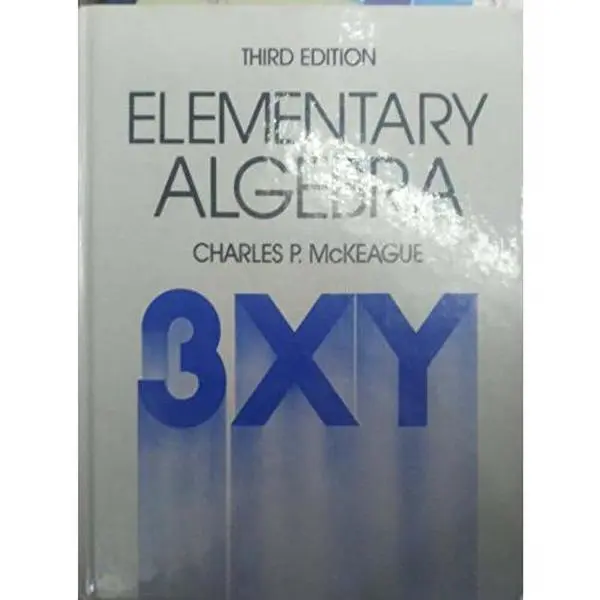 Used Elementary Algebra by Charles P. McKeague, English Paperback Books