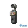 Xtra Muse Xtra Edge Vlogging Camera Recorder - 1'' CMOS 4K/120fps Digital Video Camcorder, 3-Axis Handheld Stabilizer, Fast Focusing, Face/Object Tracking, Micro SD Compatible, Portable Pocket Camera for Content Creators