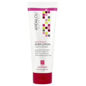 Andalou Naturals 1000 Roses®, Body Lotion, Soothing , 8 fl oz (236 ml)