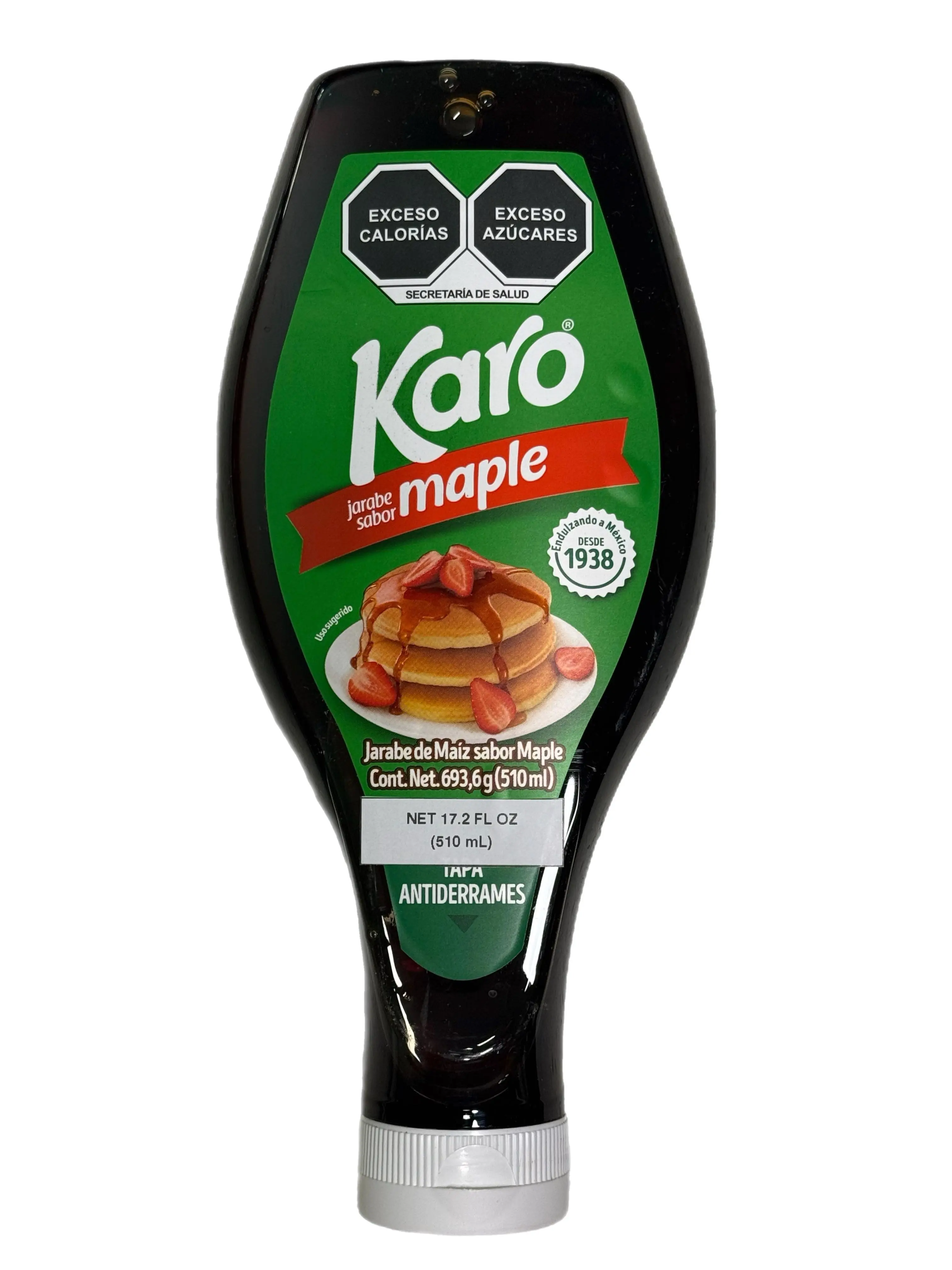 Karo Maple 17.2 fl oz (510 mL) – Maple Flavor Corn Syrup – Mexican Pancake Syrup