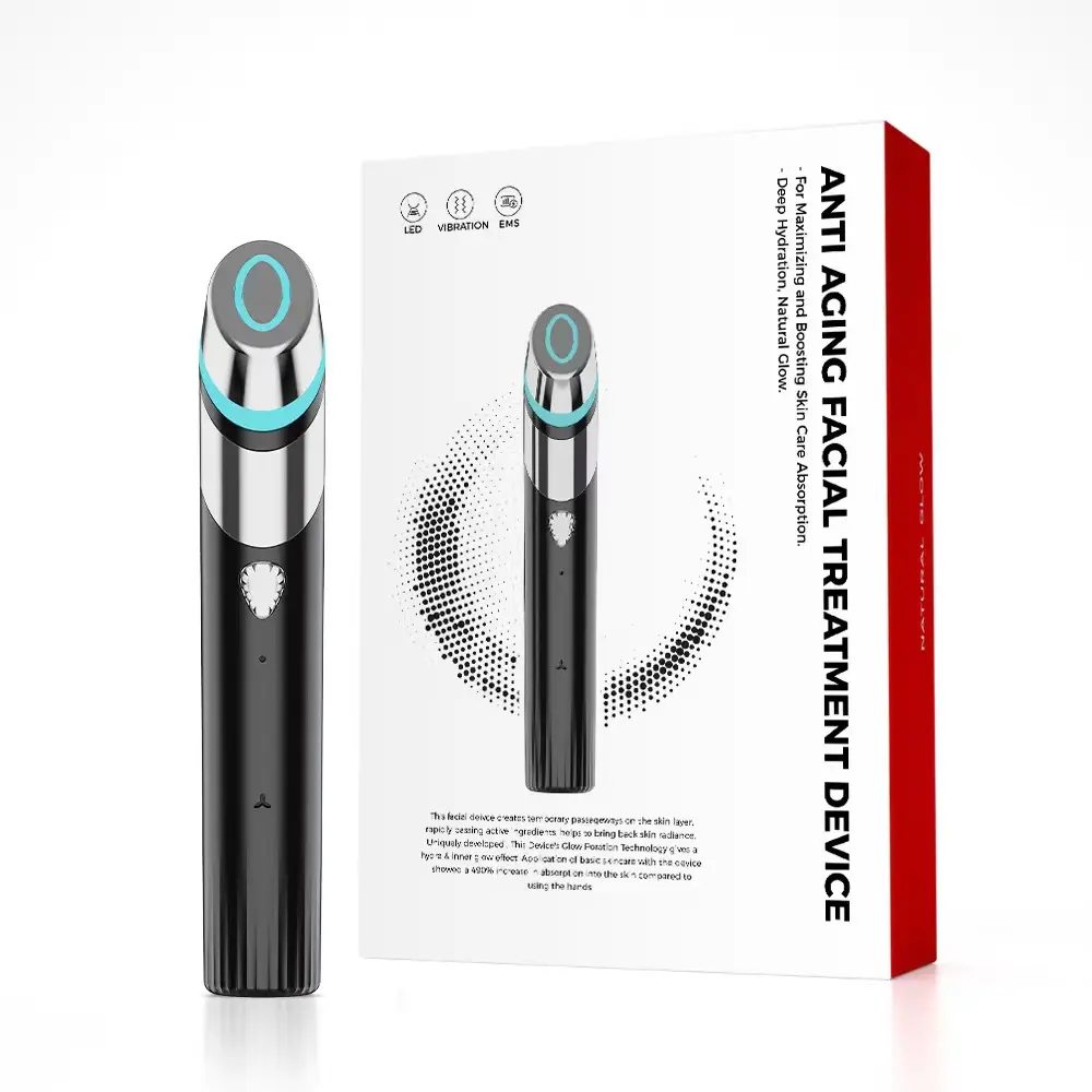 Beauty Instrument EMS Micro Current 5 Gear Facial Massage Instrument Skin Care Inductive Therapeutical Instrument Pore Convergence Beauty Instrument