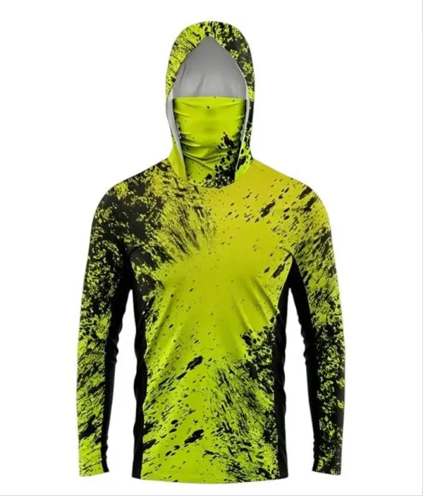 Protective Camo Top For Outdoor Anglers